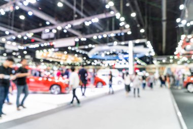 Bulanıklık ve ufuk araba ve motor Fuarı olay göster