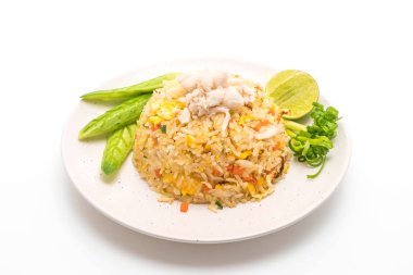 Yengeç kızarmış pilav