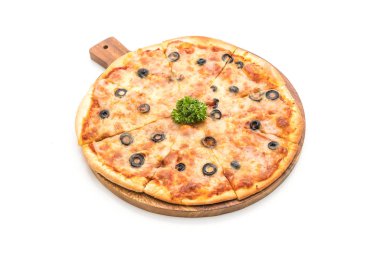 biberli pizza zeytin ile