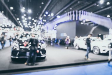 Bulanıklık ve ufuk araba ve motor Fuarı olay göster 