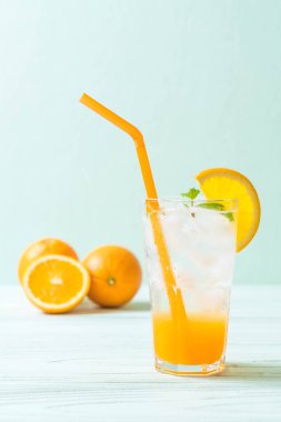 soda ile portakal suyu