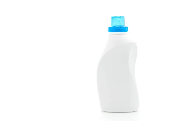 Kumaş yumuşatıcı ya da sıvı deterjan şişesi — Stok fotoğraf