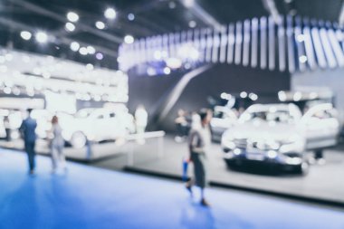 Bulanıklık ve ufuk araba ve motor Fuarı olay göster 