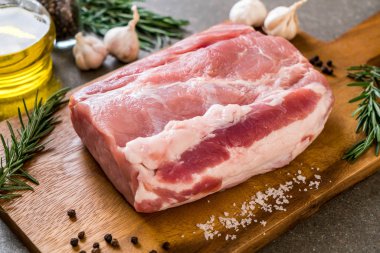 taze domuz ham filetosu