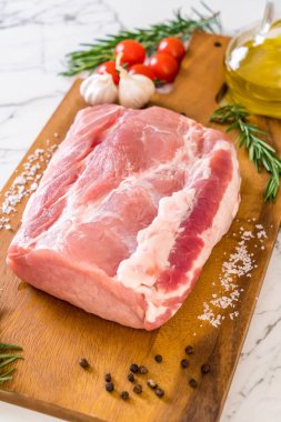 taze domuz ham filetosu