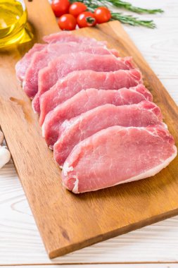 taze domuz ham filetosu