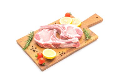 domuz pirzolası ham