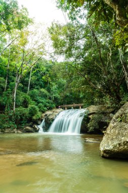 Beautiful Mae Sa waterfall at Chiang Mai ,Thailand