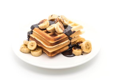 çikolata ile muz gözleme