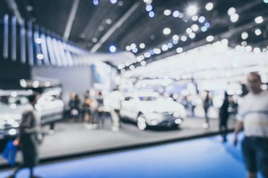 Bulanıklık ve ufuk araba ve motor Fuarı olay göster 