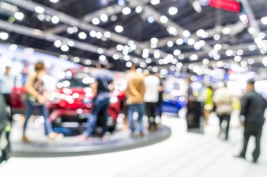 Bulanıklık ve ufuk araba ve motor Fuarı olay göster