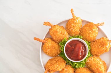 derin yağda kızartılmış karides