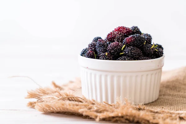 Verse mulberry kom — Stockfoto