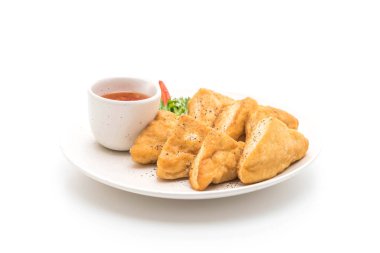 Kızarmış tofu - vegan gıda