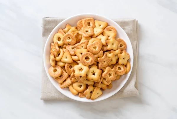 Biscoitos biscoitos com café — Fotografia de Stock