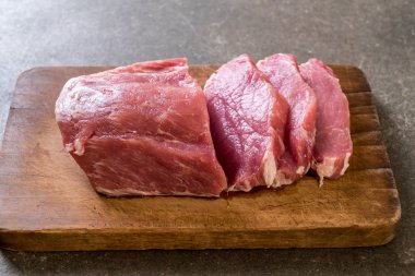 taze domuz ham filetosu