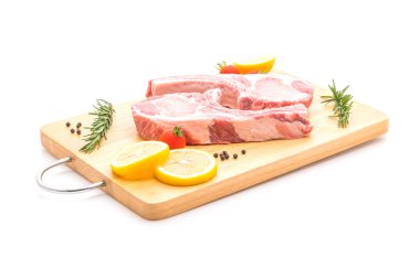 domuz pirzolası ham