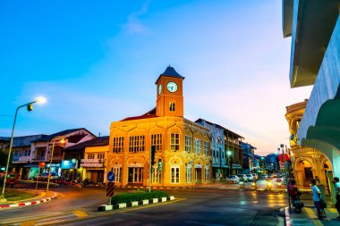 Phuket, Tayland, 18 Nisan 2018: Phuket kent eski bui ile