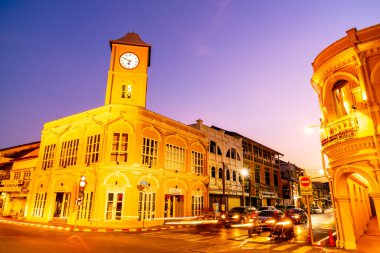 Phuket, Tayland, 18 Nisan 2018: Phuket kent eski bui ile