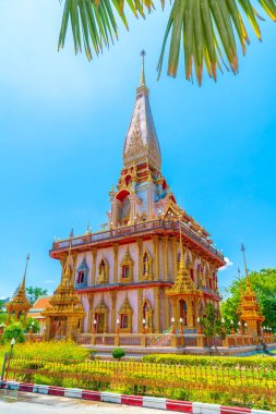 Phuket Chaitararam tapınağında güzel mimari