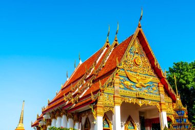 Phuket, Thaila Mongkol nimit tapınağında güzel mimari