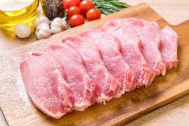 taze domuz ham filetosu