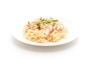 Kızartma tavuk şehriye