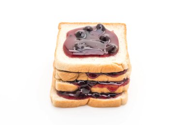 Böğürtlenli reçel ile ekmek