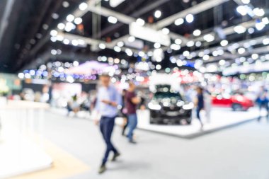 Bulanıklık ve ufuk araba ve motor Fuarı olay göster