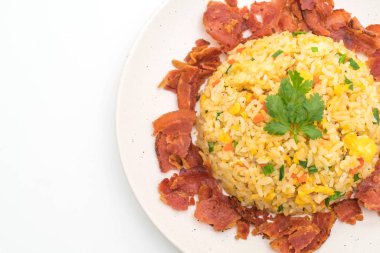 pastırmalı kızarmış pilav