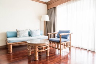 boş koltuk oturma odası iç 