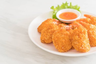 derin yağda kızartılmış karides