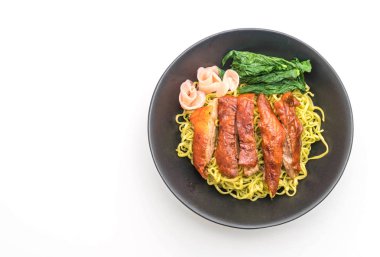 sebze erişte ile kızarmış ördek