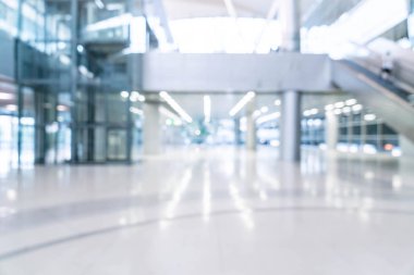 soyut bulanıklık ve boş ofis binası ile cam defocused 