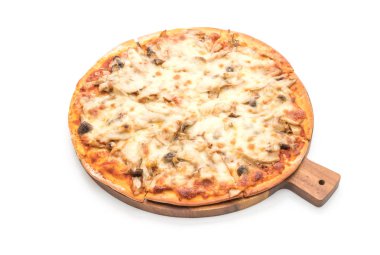 mantarlı pizza miso sosu ile