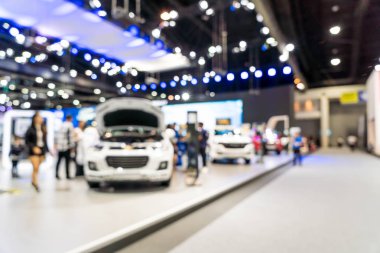 Bulanıklık ve ufuk araba ve motor Fuarı olay göster