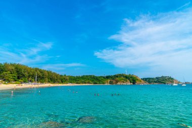 Güzel tropikal plaj ve deniz 