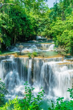 Huay Mae Kamin Waterfall, Kanchanaburi Tayland