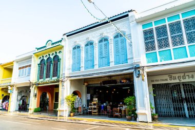 Phuket, Tayland, 18 Nisan 2018: Phuket kent eski bui ile