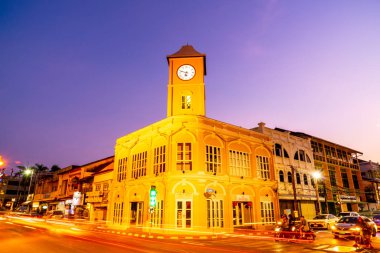 Phuket, Tayland, 18 Nisan 2018: Phuket kent eski bui ile