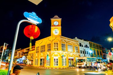 Phuket, Tayland, 18 Nisan 2018: Phuket kent eski bui ile