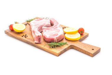 domuz pirzolası ham