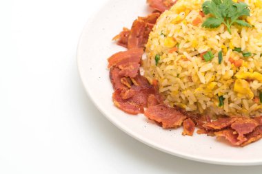 pastırmalı kızarmış pilav