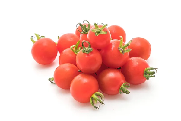 Tomates fraîches sur fond blanc — Photo