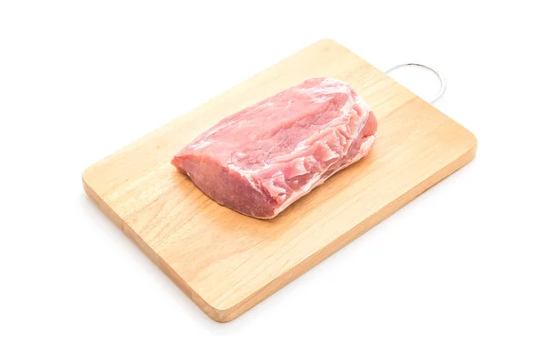 新鮮な豚フィレ肉の生 — ストック写真