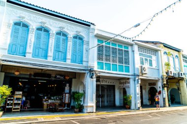 Phuket, Tayland, 18 Nisan 2018: Phuket kent eski bui ile