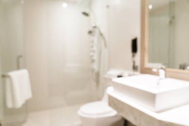 soyut bulanıklık ve lüks tuvalet ve tuvalet defocus