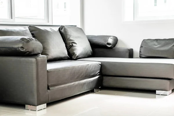 Modern sofa interior decoration in a room — Stock Photo, Image