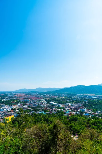 Skyline de Phuket City en Rang Hill en Phuket — Foto de Stock