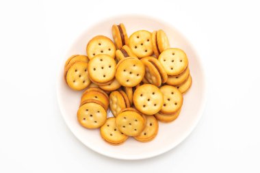 Hindistan cevizli bisküvi ve ananas reçeli.